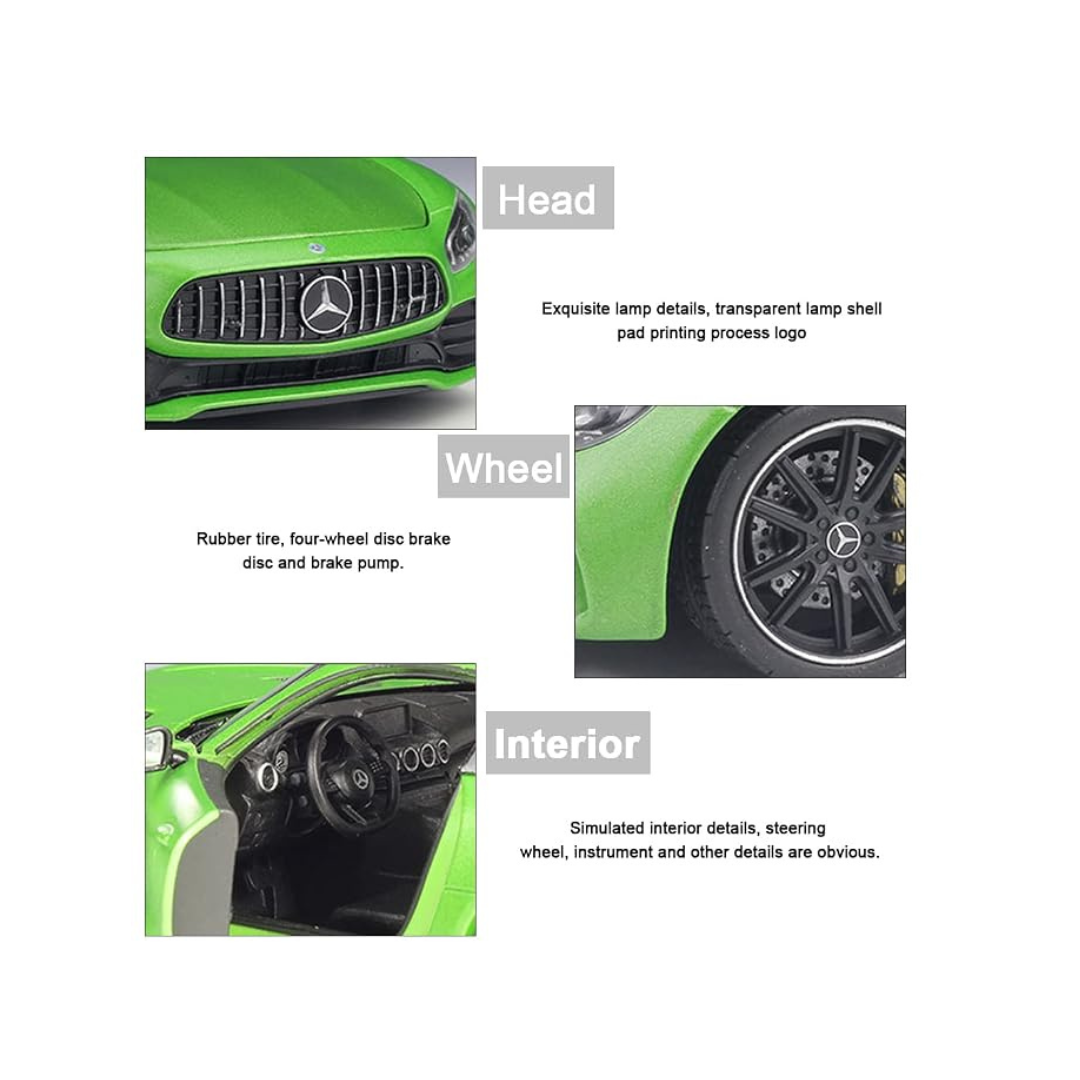 Toy Rush Mercedes-AMG GT R Die-Cast Toy Car (1:24 Scale) RANDOM COLOUR AS PER AVAILABILITY (6+ Years)