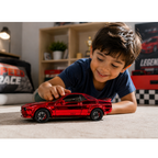 Toy Rush EVO III Chrome Muscle Car (Metallic Chrome Red & Gold Editions) RANDOM COLOUR AS PER AVAILABILITY (6+ Years)