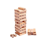 Toy Gallery 54-Piece Wooden Stacking Tower Block Game (6+ Years)