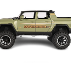 Toy Rush 1:24 Scale Die-Cast Off-Road SUV Toy Car with Opening Doors & Pull-Back Action (Assorted Colors) 3-14 Years