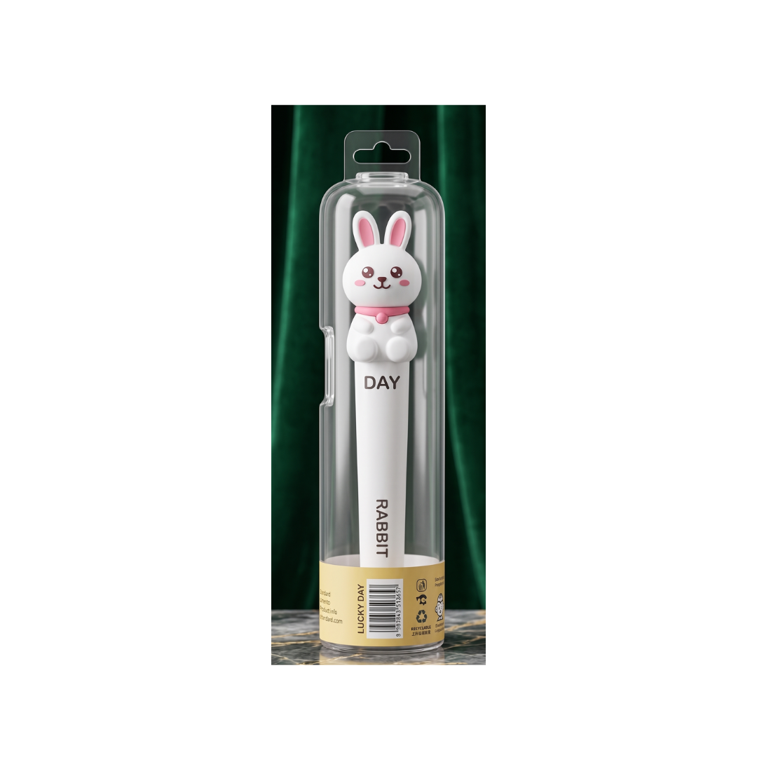 Ub Collection Cute Cartoon Animal Pen with Protective Case for Kids  RANDOM DESIGN & COLOUR AS PER AVAILABILITY (3+ Years)