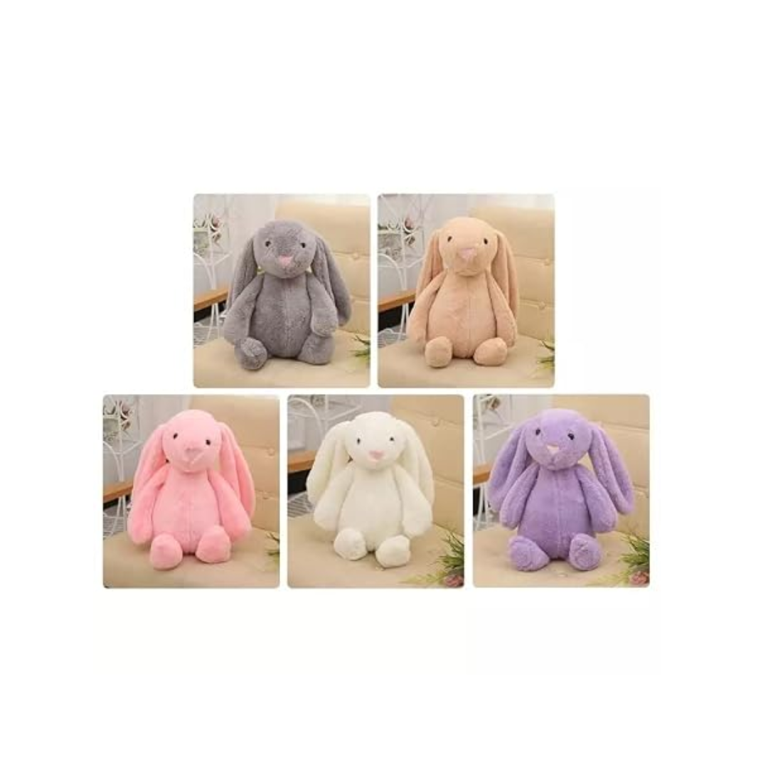 Rolex Premium Soft Plush Bunny Rabbit Teddy – Ultra Soft Stuffed Animal Toy (Color as per Availability) (3+ Years)