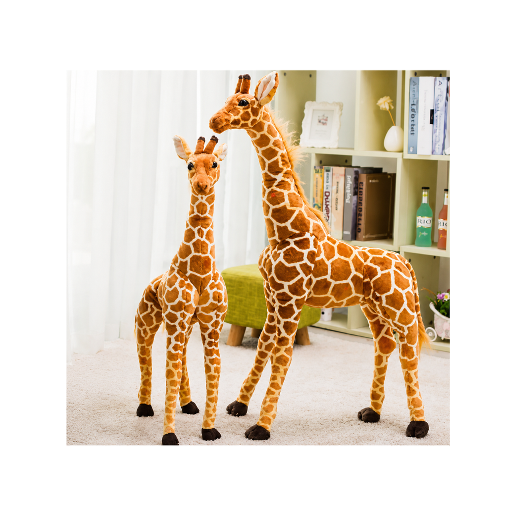 Rolex Realistic Standing Giraffe Plush Toy 3-14 Years