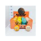 JB Impex Kids Jumping Ball, Colourful Rubber Play Ball, Bouncy Toy Ball for Indoor & Outdoor Fun (3+ Years)