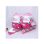 JB Impex Powerline Adjustable Inline Skating Shoes Medium Size Age 11 to 15 Years