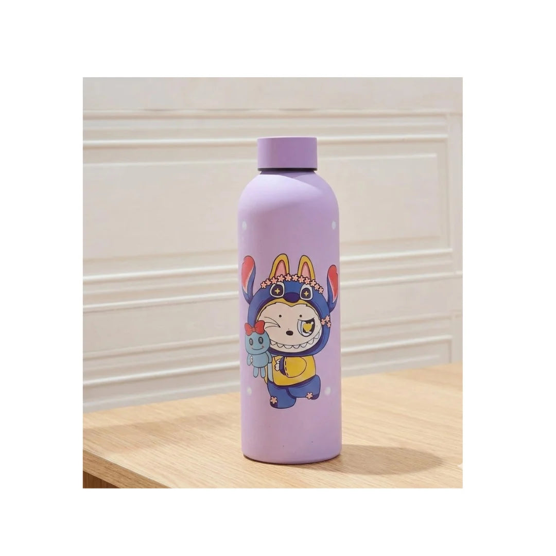 Labubu Stainless Steel Water Bottle - Vacuum Insulated Flask for Kids