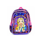 Kids Purple Princess School Backpack - Lightweight with Fun Character Design