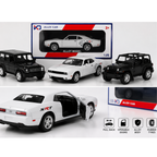 Toy Rush Alloy Model Car 1:26 Scale Pull Back Die-Cast Toy Car with Openable Doors (Colour as per Availability) | Ages 3+