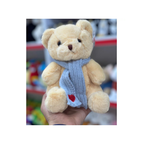 Soft Plush Teddy Bear with Scarf – Cute Stuffed Soft Toy for Kids