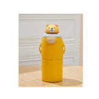 Cute Bear Thermos Water Bottle - Vacuum Insulated Stainless Steel Flask
