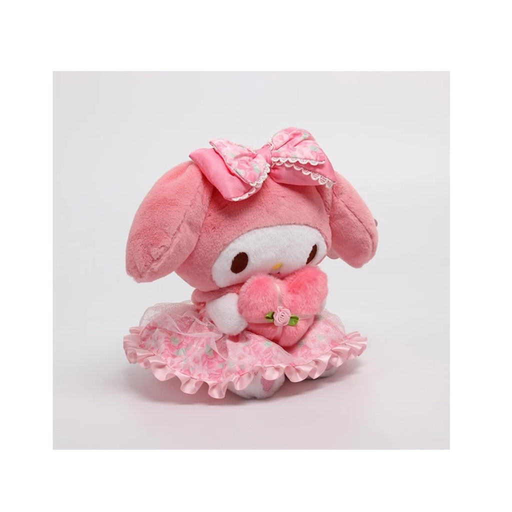 My Melody Rose Floral Dress Plush Toy