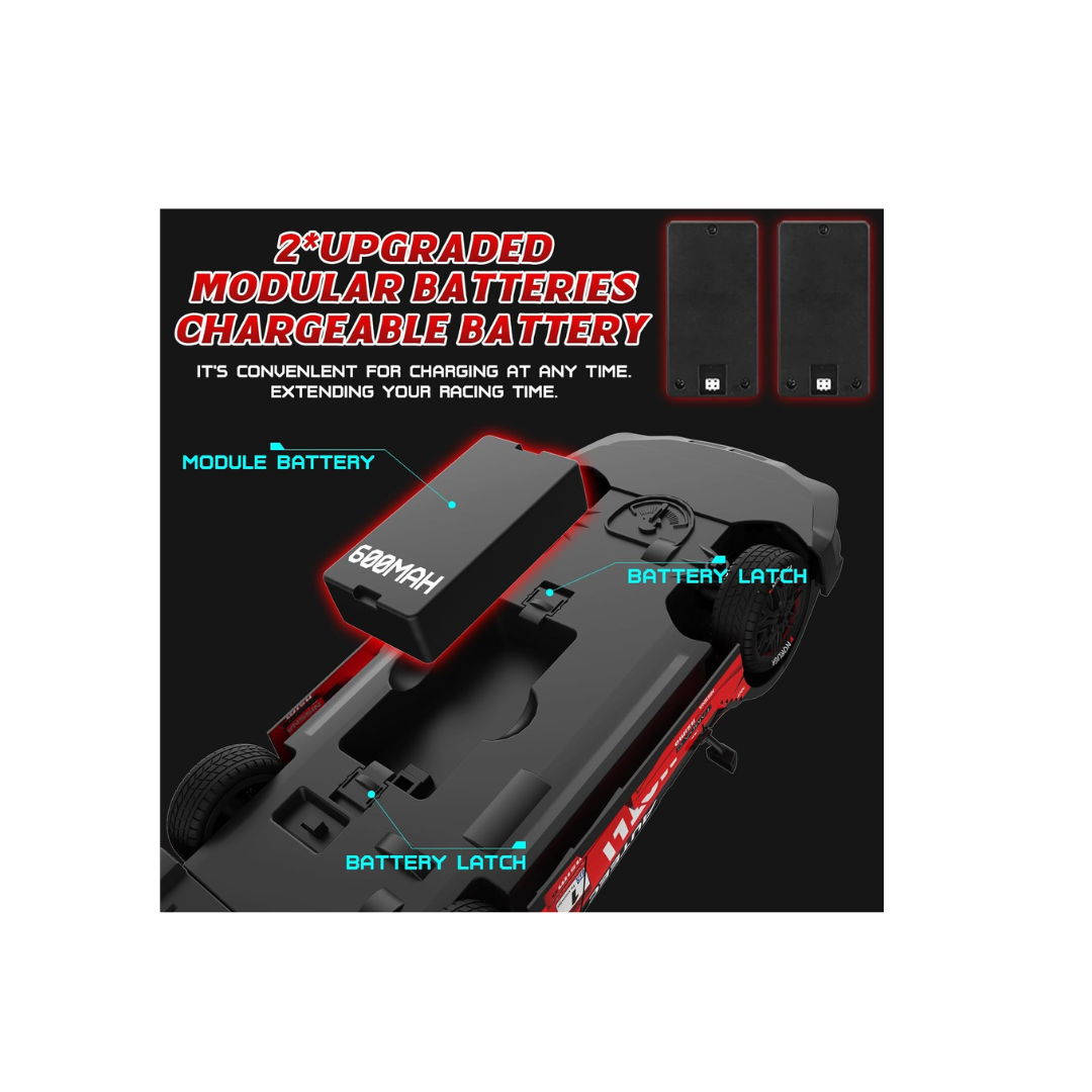 Toy Rush Scale RC Drift Car High-Speed 4WD Racing & Drifting Fun for Kids