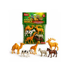 Toyboi Animal World – Jungle Animals (6 Pieces Set)