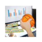 JB Impex Mini Soft Basketball Set – Rubber Foam Sports Balls for Kids (Orange) 3+ Years