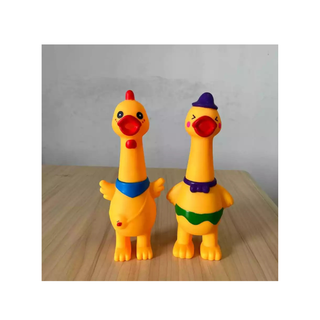 Ub Collection Chuchu Duck M Squeeze Toy for Kids Age 3+ Random Colour as per Availability