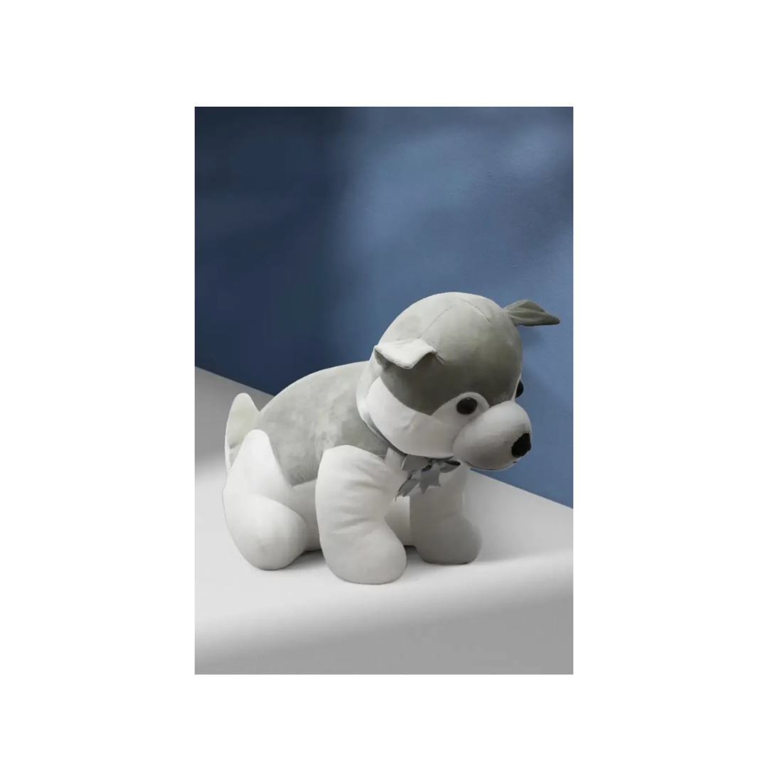 Soft Plush Dog Toy Set Assorted Colours 6-Piece