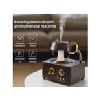 JB Impex Vintage Record Player Aroma Diffuser – USB Ultrasonic Humidifier with Ambient Light(14 Years+)