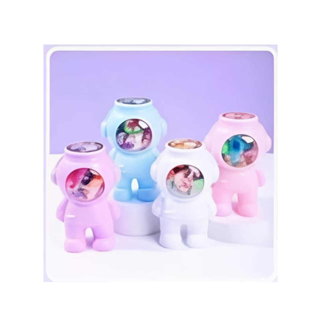Ub Collection Astro Play Dough Set for Kids 12 Pieces Age 3+