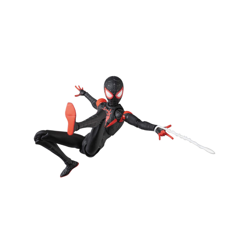 Spider-Man (Black & Red Suit) Fully Articulated Action Figure Toy with Web Accessories