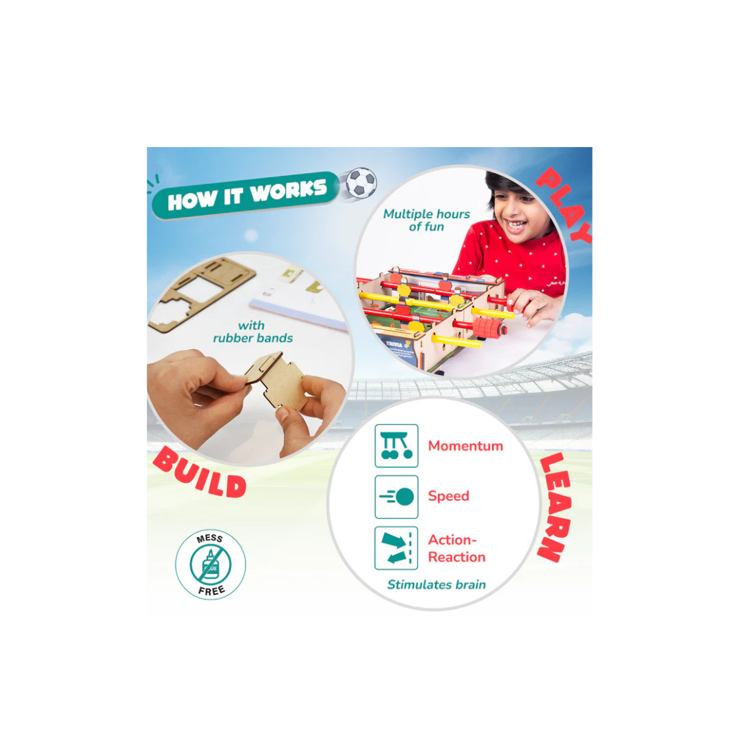 Smartivity Foosball | 6-10 Years | DIY STEM Construction Toy