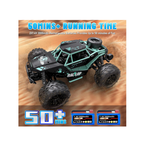 1:16 Scale 4WD RC Monster Truck – 40KM/H High-Speed Off-Road Car with 2 Rechargeable Batteries