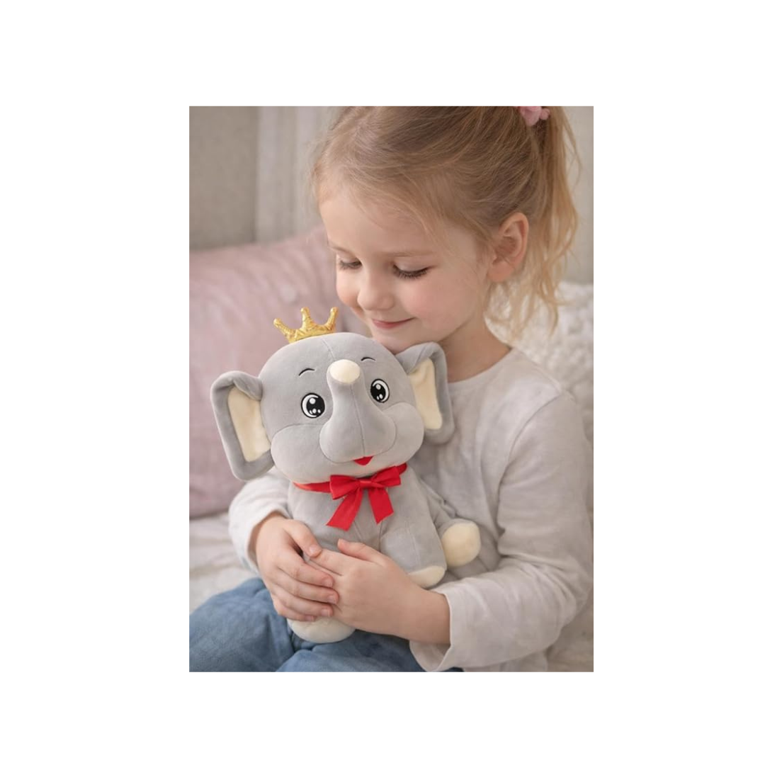 Rolex Cute Crown Baby Elephant Plush Toy 3-12 Years