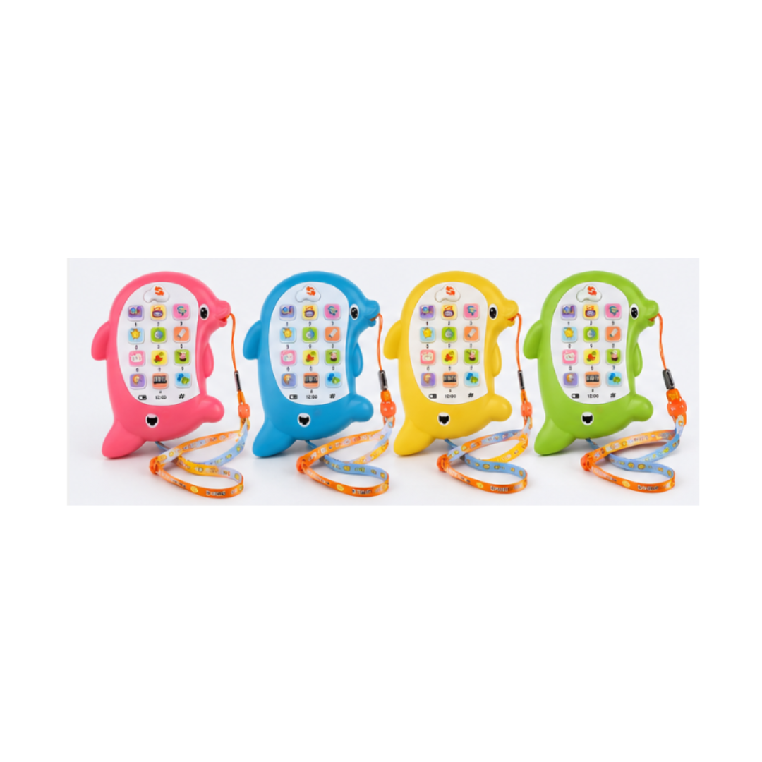 Toy Rush Dolphin Musical Toy Phone, colour as per availability (3Years+)