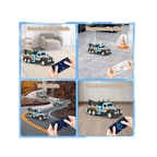 1:64 Scale Mini R/C Speed-Regulating Alloy Tow Truck & Classic Car Set