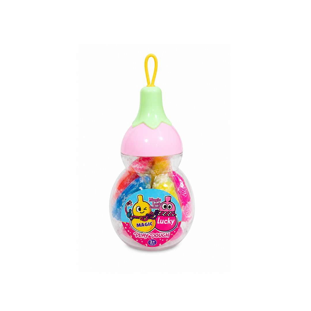 Ub Collection Play Dough Clay 61-79-18 12 Colors Age 3+ Years
