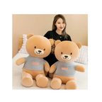 Rolex Cute Teddy Bear wearing Grey T-Shirt Plush Toy 3-14 Years