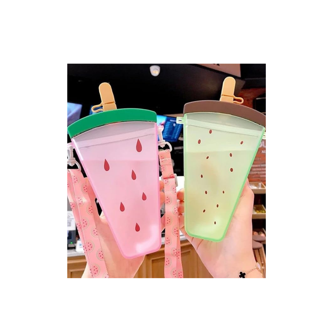 Leakproof Fruit Popsicle Straw Bottle
