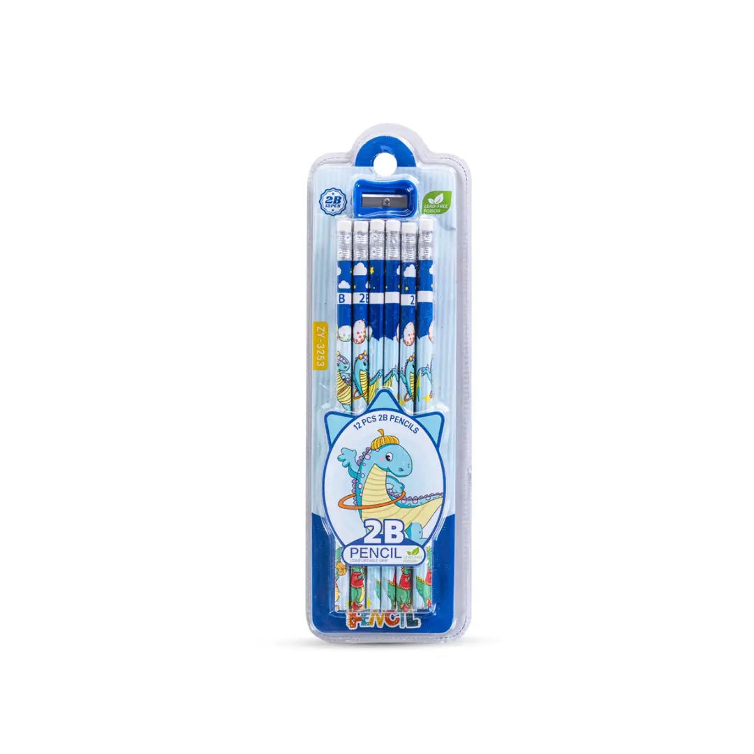 Unicorn School Stationery Set - Pencils, Eraser & Accessories for Kids
