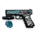 Fashion Action Clock Pistol Gun