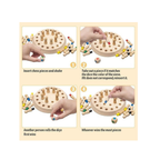 Wooden Memory Matchstick Chess Game