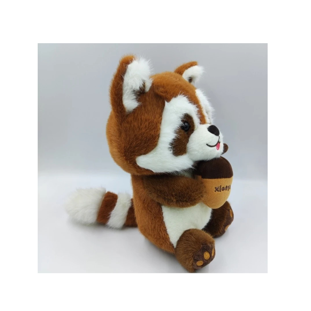 Rolex Cute Squirrel Plush Toy Holding Acorn 3-12 Years