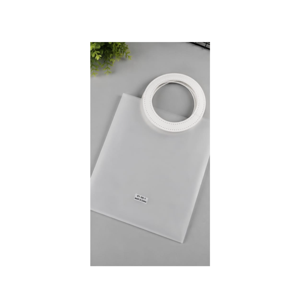 Ub Collection 61-50-1 Frosted Gift Cover Bag with White Handle – Premium Packaging Bag