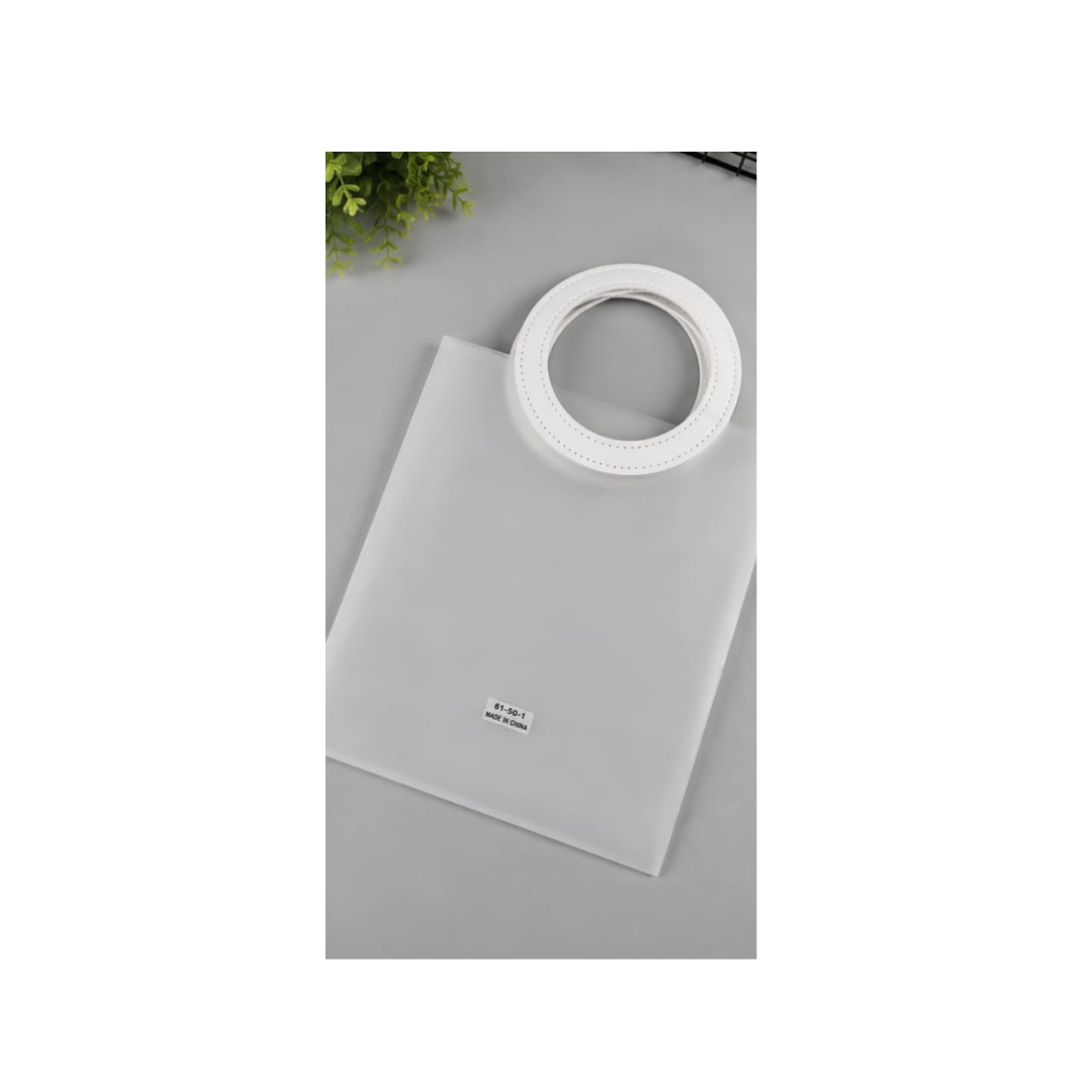 Ub Collection 61-50-1 Frosted Gift Cover Bag with White Handle – Premium Packaging Bag