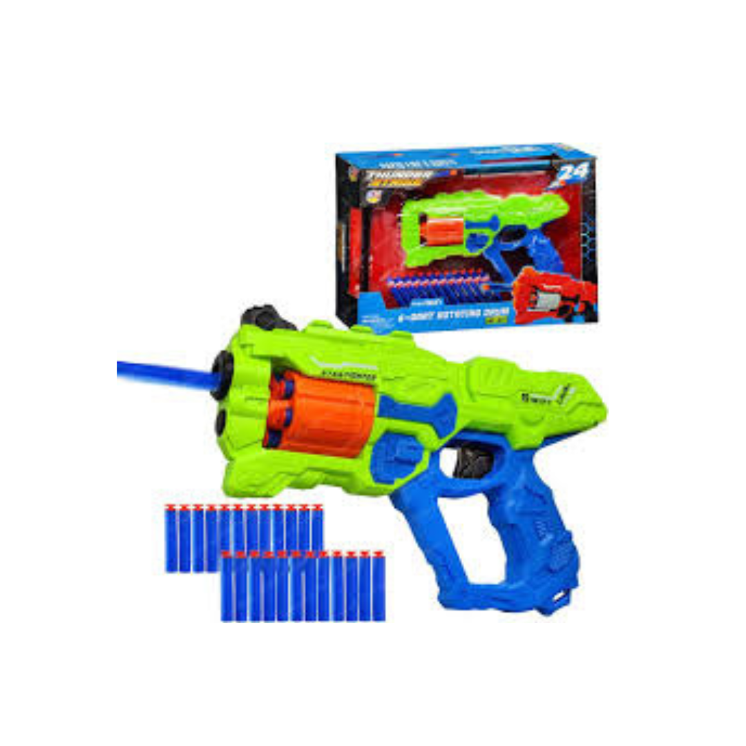 Toy Gallery TY motor bike girl-18 Dart Blaster Toy, 6+ Years