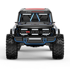MJX Hyper Go H18P Ford Bronco R 1:18 RC truck, front view with off-road tires