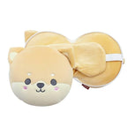 2-in-1 Travel Pillow and Sleep Mask Set | Cute Character Design, Soft Comfort for Kids and Adults