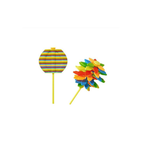 Toy Gallery TY Candy Flower Lollipop Rainbow Wave Pattern Kids Toy, Recommended Age 3+