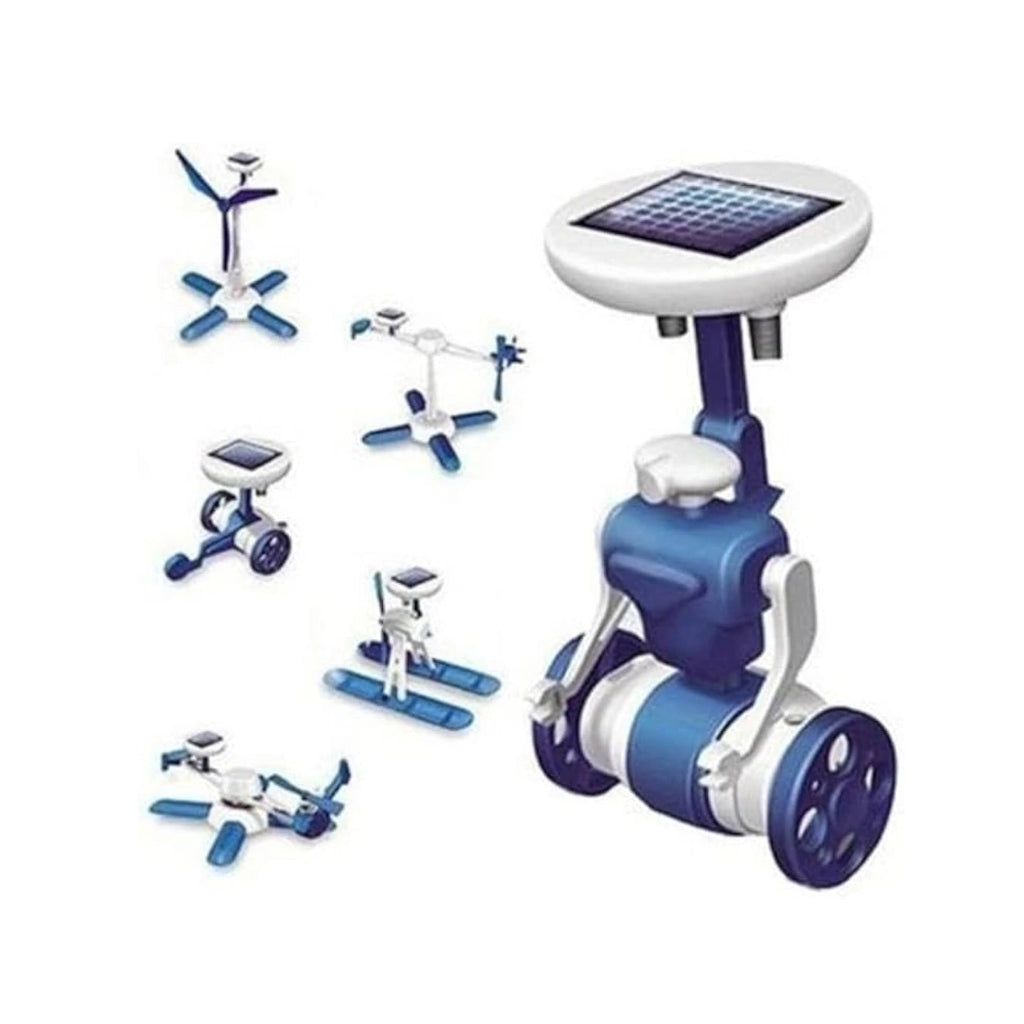 6-in-1 Educational Solar Energy Kit – DIY Solar Powered Model Building Set