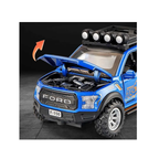 Toy Rush 1:32 Die-Cast Off-Road Pickup Truck Toy – Blue (3+ Years)