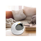 Mini Desktop Trash Bin with Lid - Compact Tabletop Waste Basket for Kids
