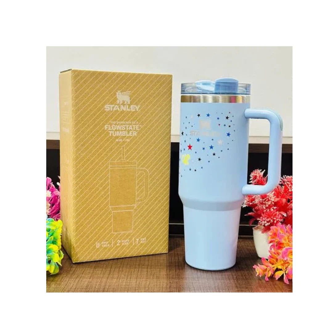 Stanley FlowState 40oz Tumbler - Insulated Travel Mug with Handle & Straw