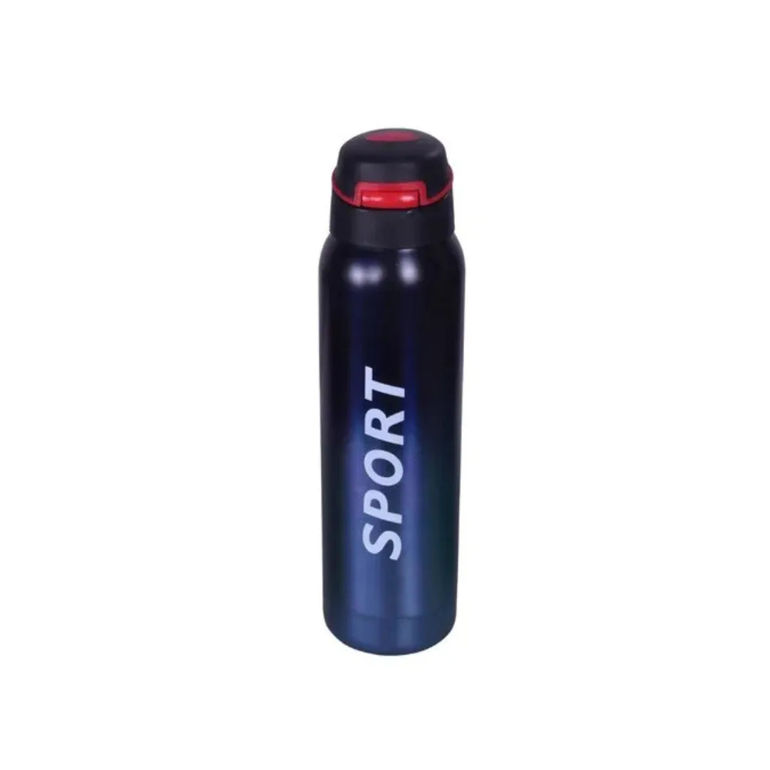 Stainless Steel Sports Water Bottle - Flip Top Lid, Insulated, BPA-Free