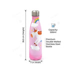 Unicorn Stainless Steel Water Bottle - Double Wall Insulated, Leakproof