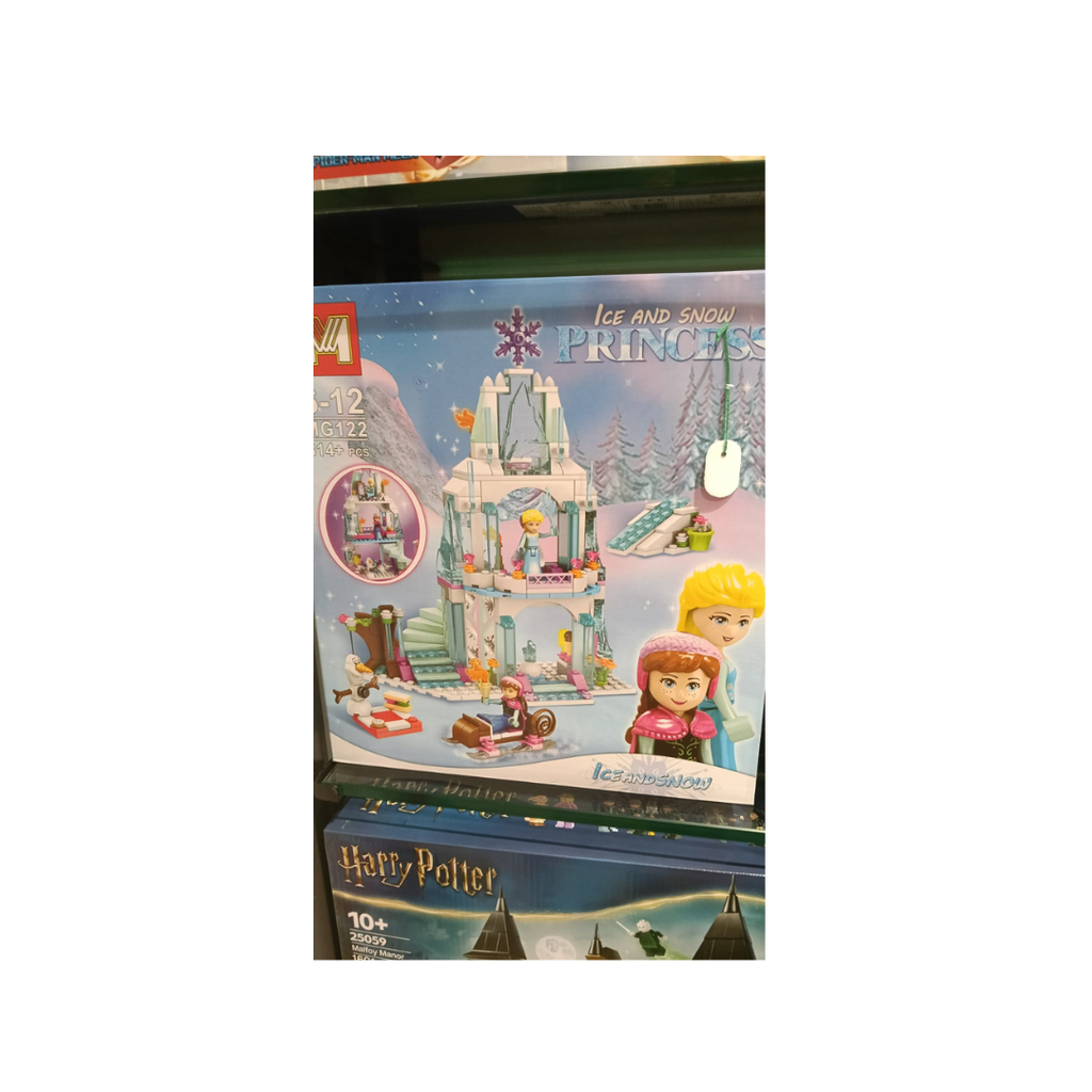 JB Impex Ice and Snow Princess Building Block Set for Kids (Age 6+ Years)