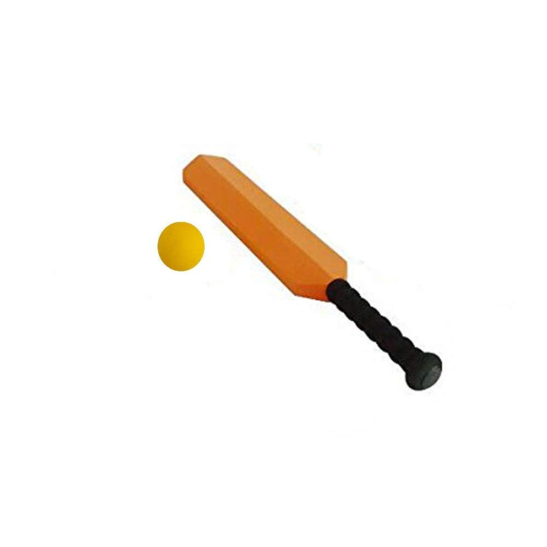 JB Impex Kids Cricket Bat with Ball Toy Set Random Colour as per Availability Age 3+ Years