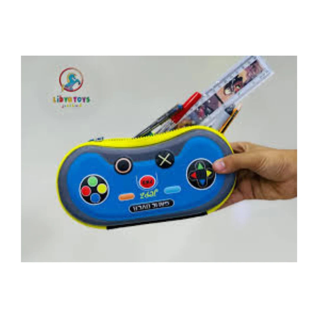 Game Controller Hard Shell Pencil Case - Large Capacity Organizer, Kids